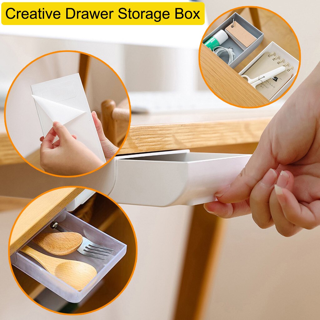 Under Desk Drawer Organizer Storage