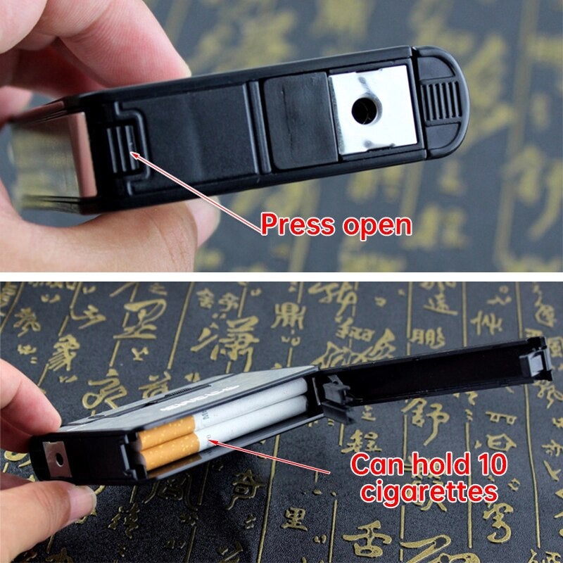 Automatic Cigarette Case 10pcs Cigarette Capacity