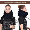 Inflatable Air Neck Cervical Collar Pillow Pain Stress Relief