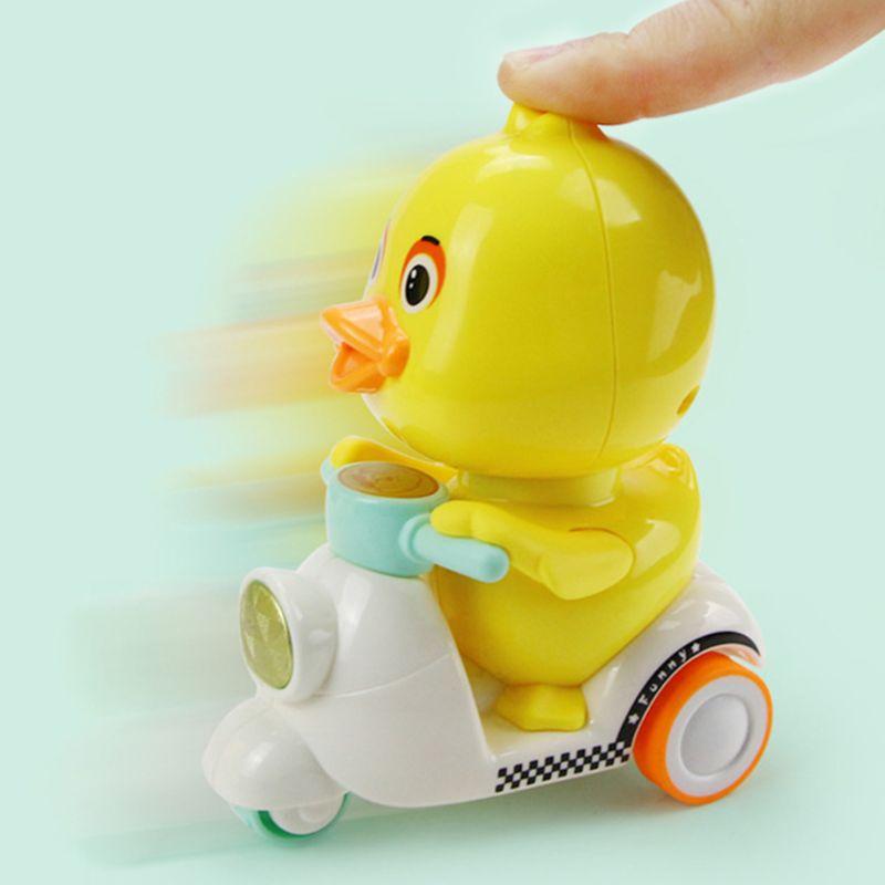 Funny Duck On Bike