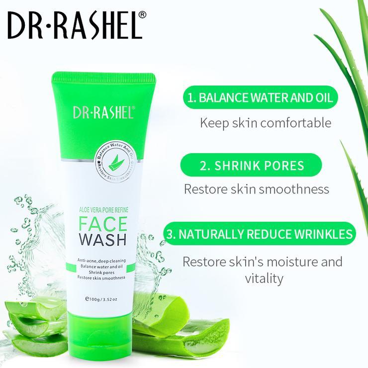 DR RASHEL Aloe Vera Pore Refine Face Wash