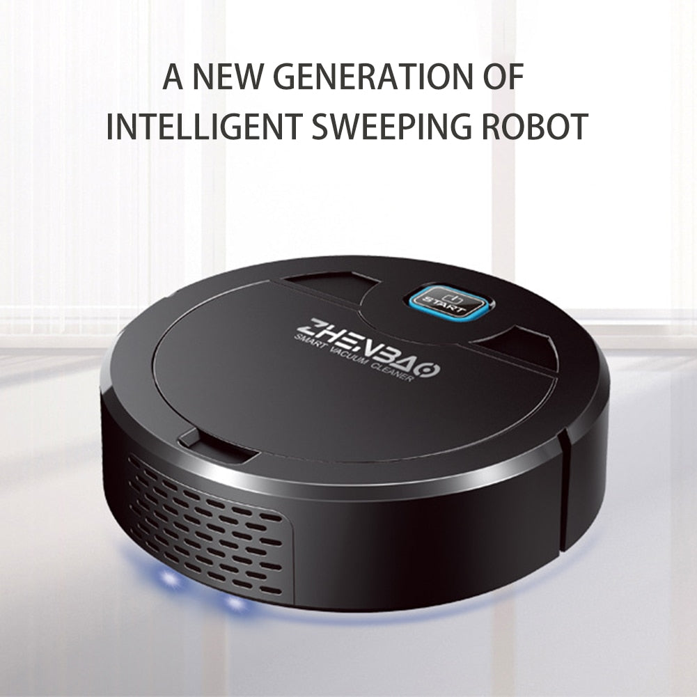 Floor Smart Robot Mop Sweeping Vacuum Cleaner USB Rechargeable