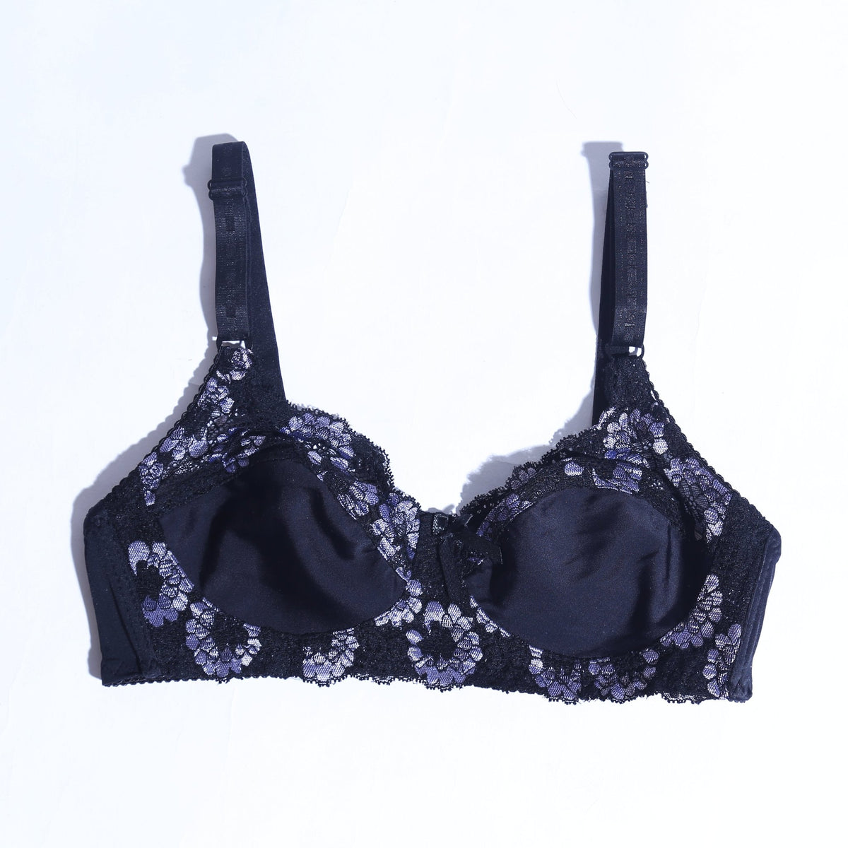 FLORAL COTTON NET BRA ( 1048 )
