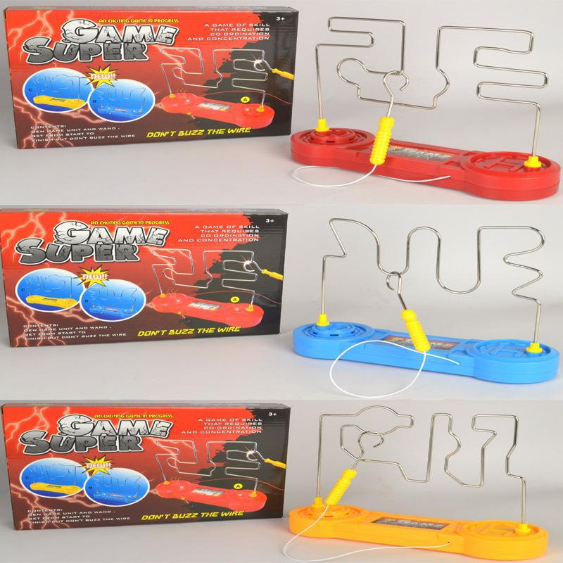 Kids Collision Electric Shock Toy Education Electric Touch Maze Game