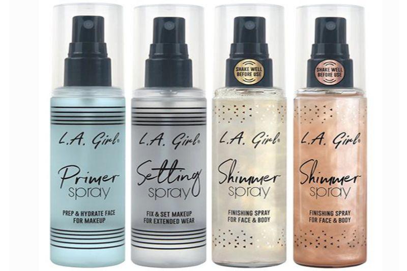 la girl shimmer spray