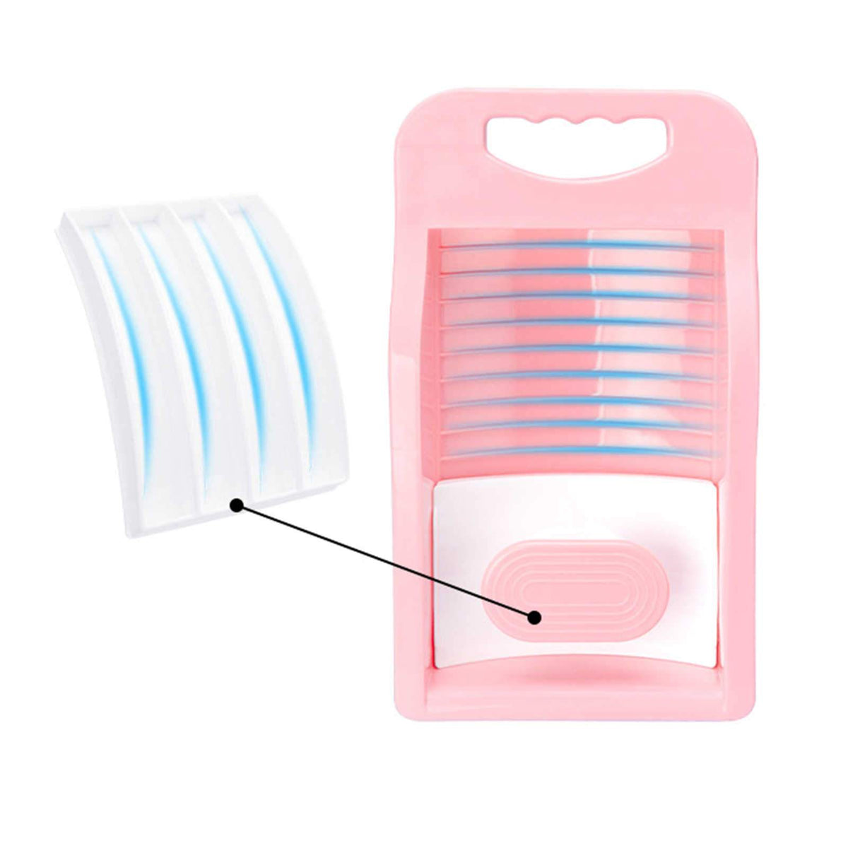 Mini Washboard Non-slip Household Clothes Washing Board