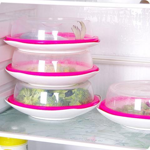 2 in 1 Microwave & Multi-Functional Plastic Food Cover.