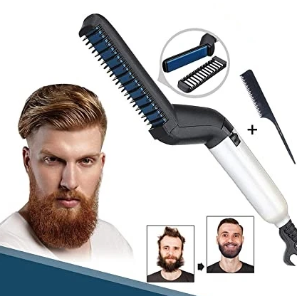 MEN'S HAIR AND BEARD STRAIGHTENER