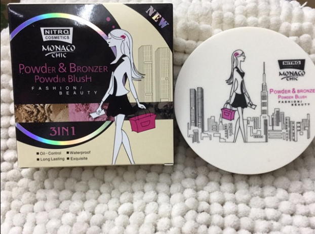 3 IN 1 POWDER & BRONZER & POWDER BLUSH PALETTE