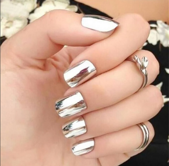 Customize MIRROR NAIL PAINTS pack of Three (3)