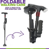 FOLDING TRUSTY CANE WITH LED LIGHTS