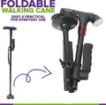 FOLDING TRUSTY CANE WITH LED LIGHTS