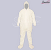 UNISEX PLAIN HAZMAT 50 GSM DISPOSABLE HOODED SUIT WITH SHOE COVER