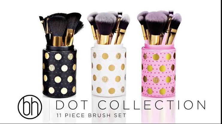 BH COSMETIC DOT COLLECTION BRUSH SET