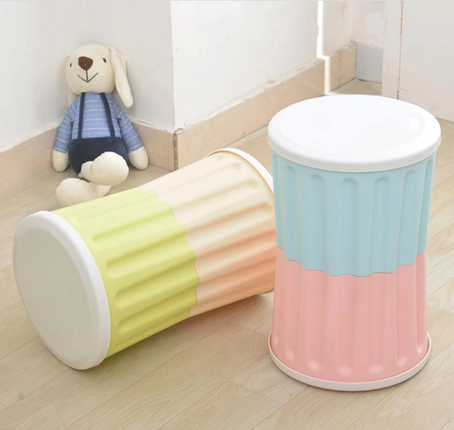 Plastic Stackable Storage Stool