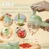 4 IN 1 Handheld Electric Vegetable Cutter Set