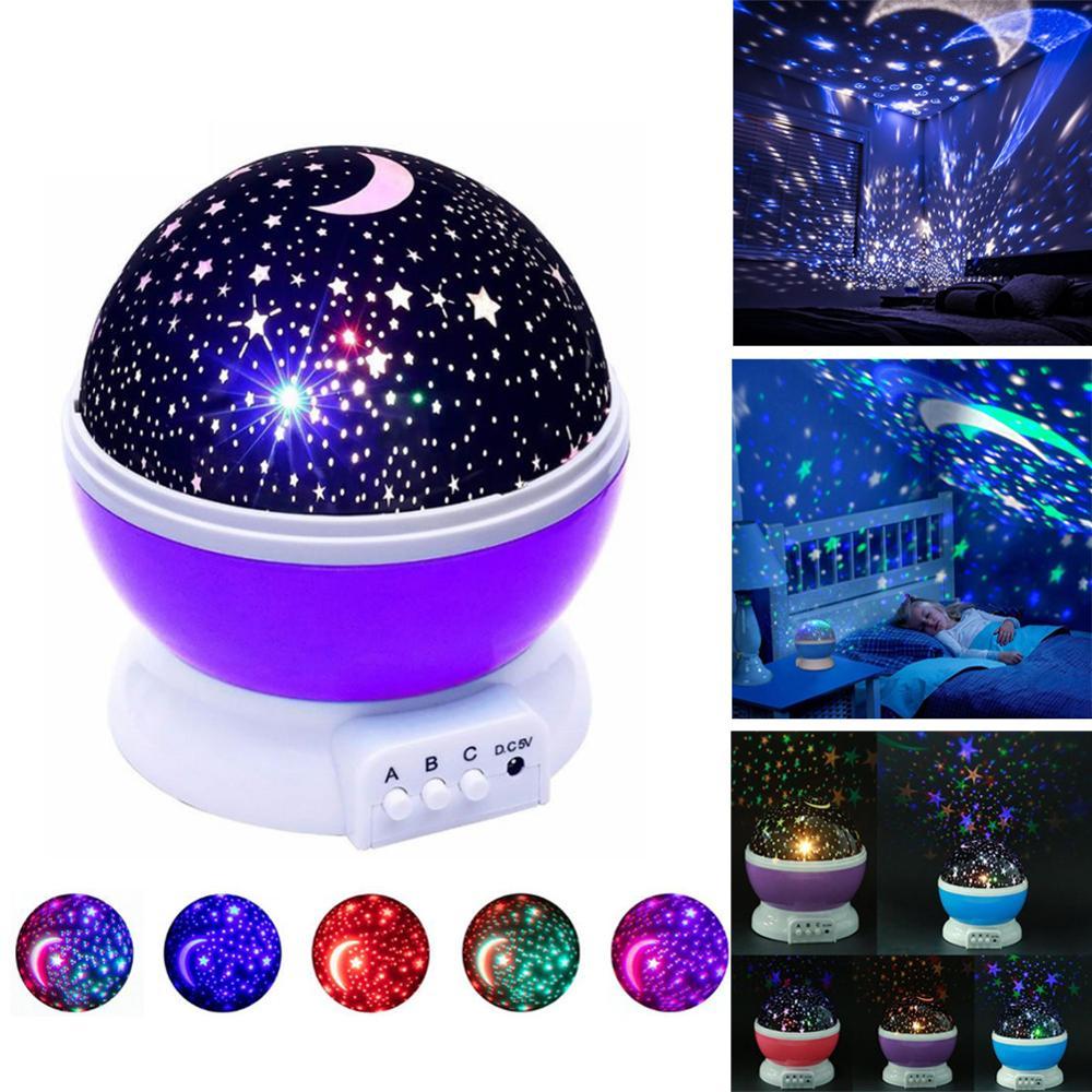 Moon lamp dream rotating projection lamp