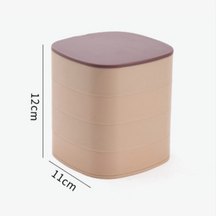 4 Layers Rotatable Jewelry Box