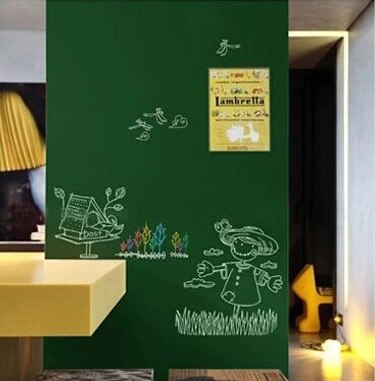 Green Board Chalkboard Sticker for Wall Size 60 x 200cm