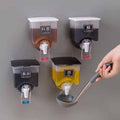 Oil Bottle Can Wall Mounted Liquid Tank Leak-proof