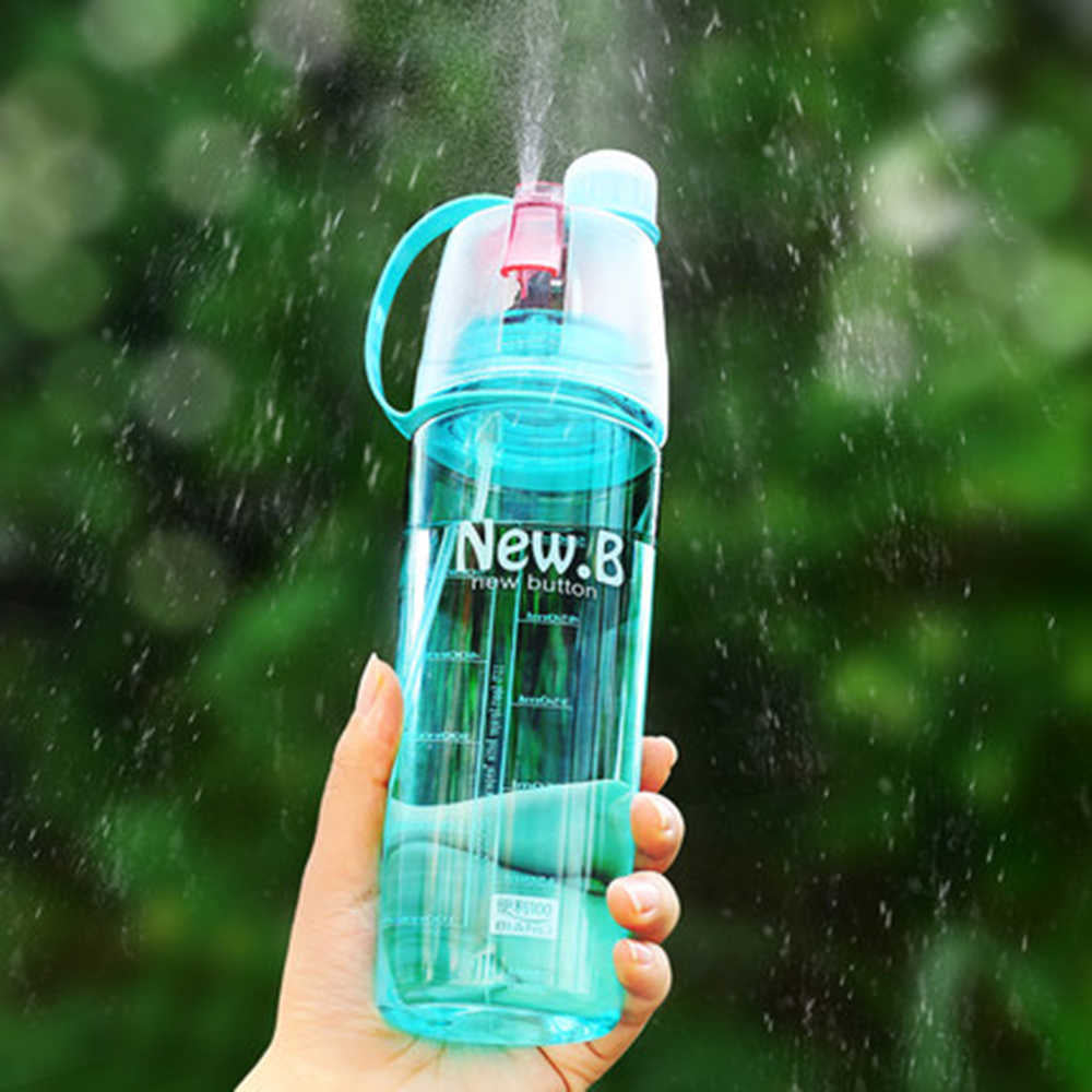 New. B Sports Plastic Spray Water Bottle