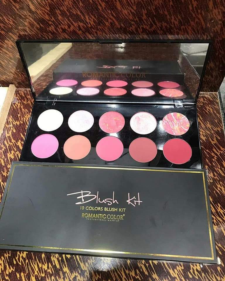 Romantic 10 Color Blusher kit