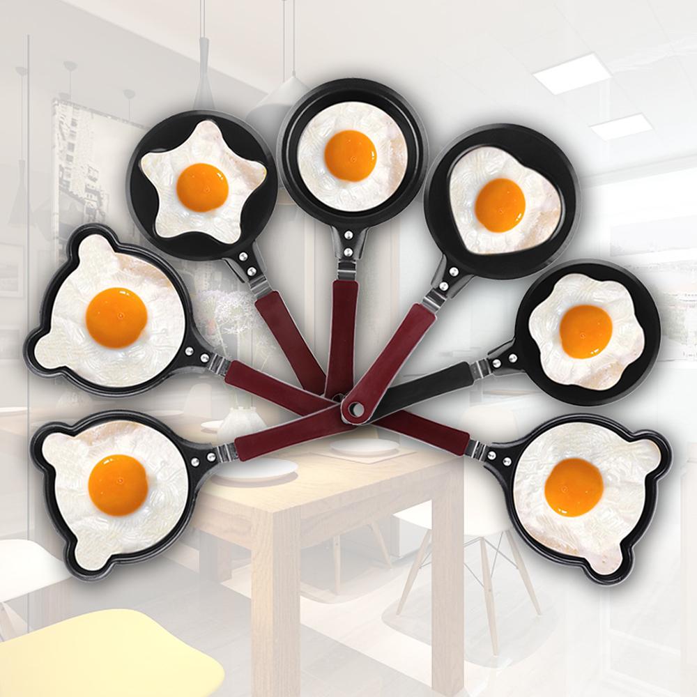 Different Shape Frying Pan Cook Up Some Love Non Stick Mini Fry Pan Egg Mould