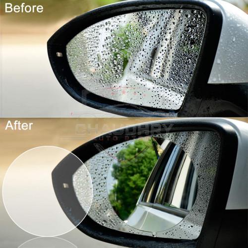 2pcs Car Rearview Mirror Rainproof.