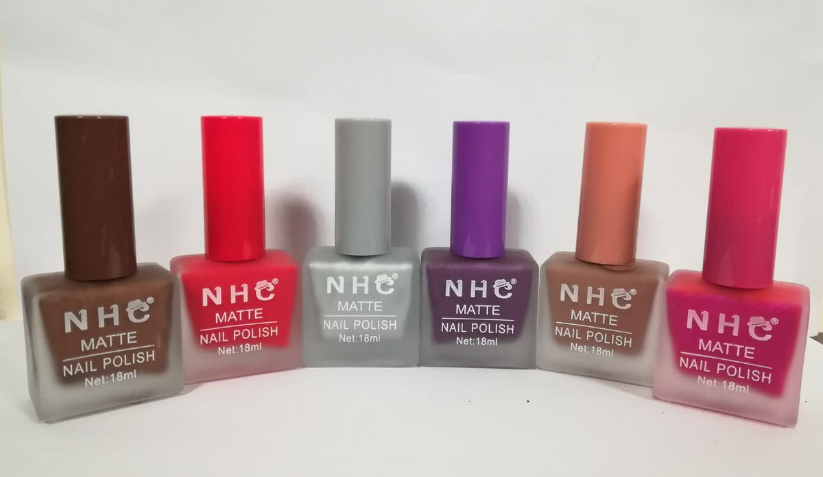 Amazing Matte Nail Paint ( Pack Of 6 )