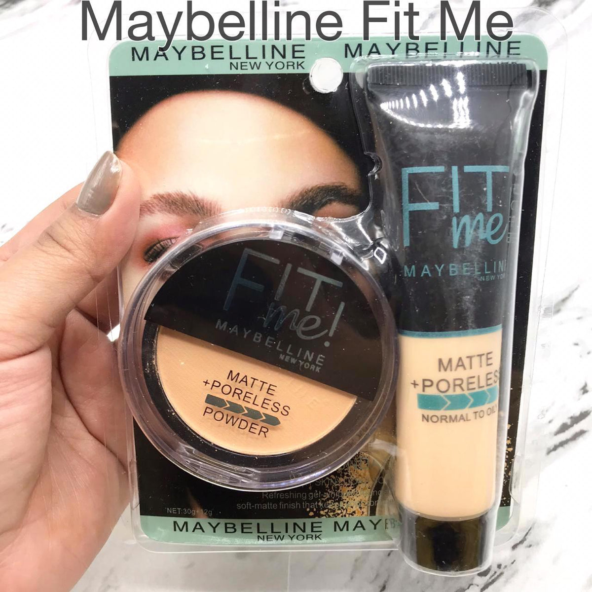 2 in 1 Face Powder And Foundation set