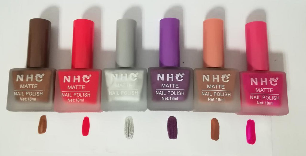 Amazing Matte Nail Paint ( Pack Of 6 )