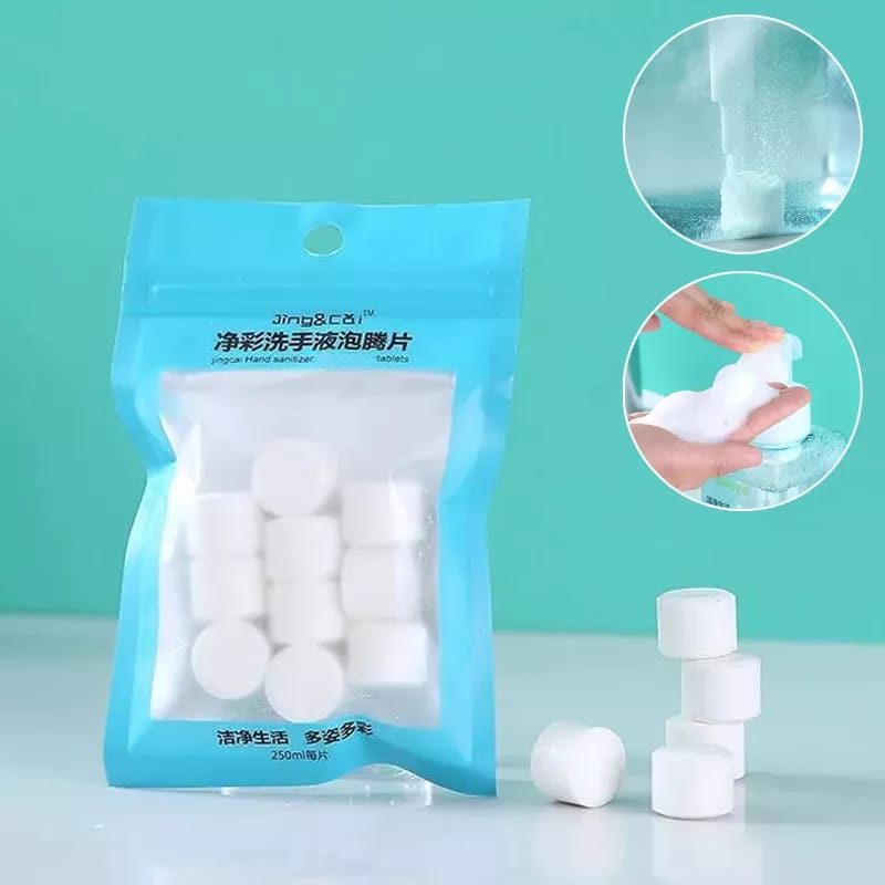 Household Hand Wash Tablets for Cleaning 10pcs