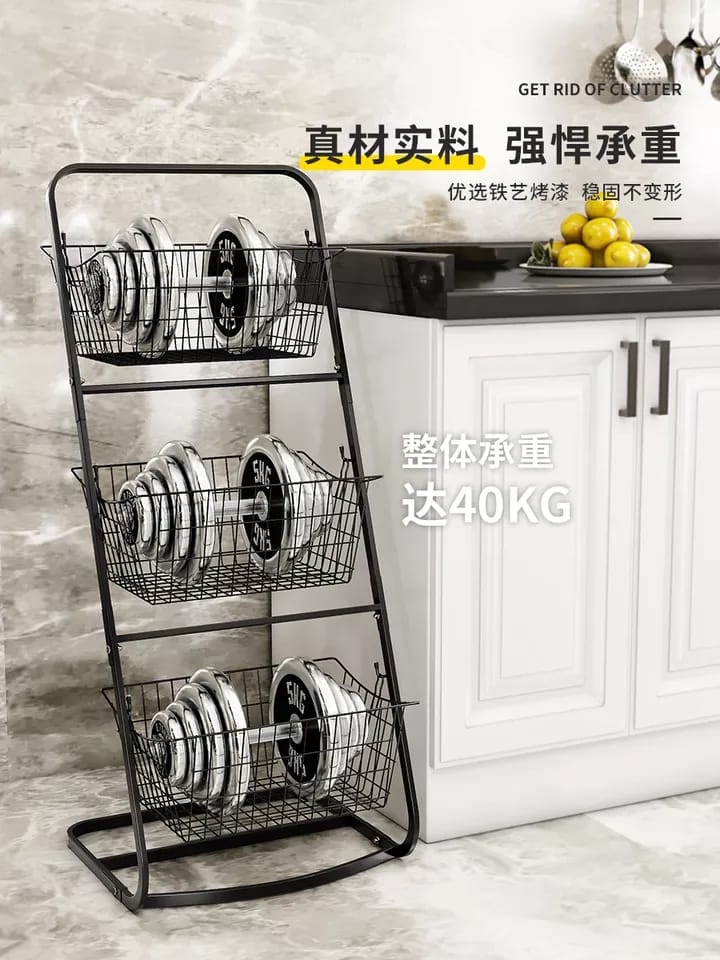Stand with Removable Baskets - Kitchen Organizer