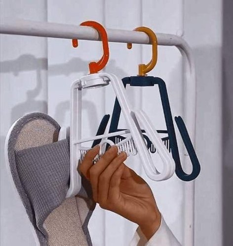 Shoe Hanger, 360 Degree Rotating Four Side (Pack of 2)