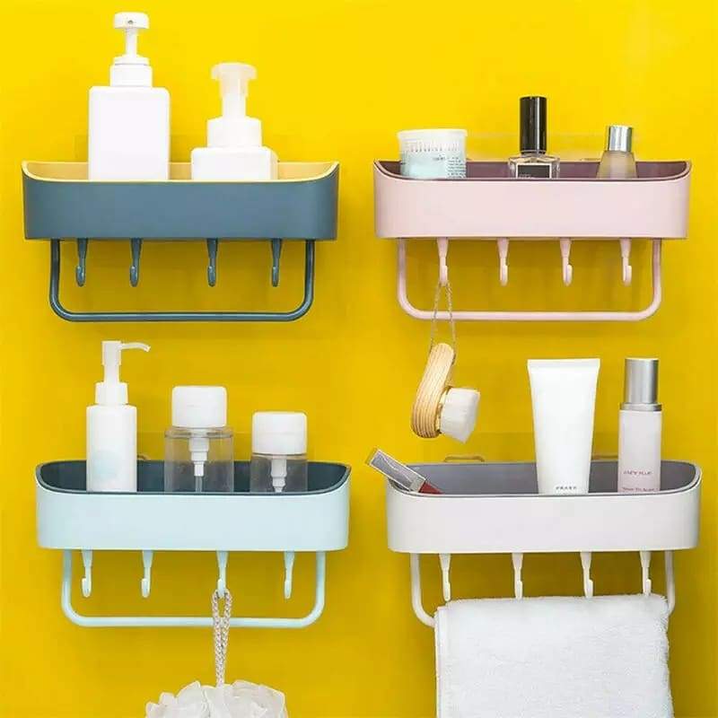 Bathroom And Kitchen Corner Shelves Storage Rack