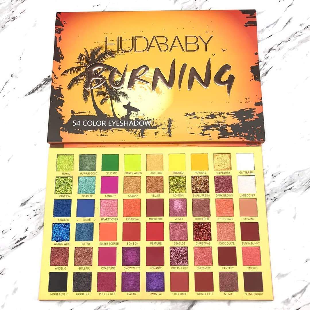 Huda Baby Burning 54 Color Eyeshadow