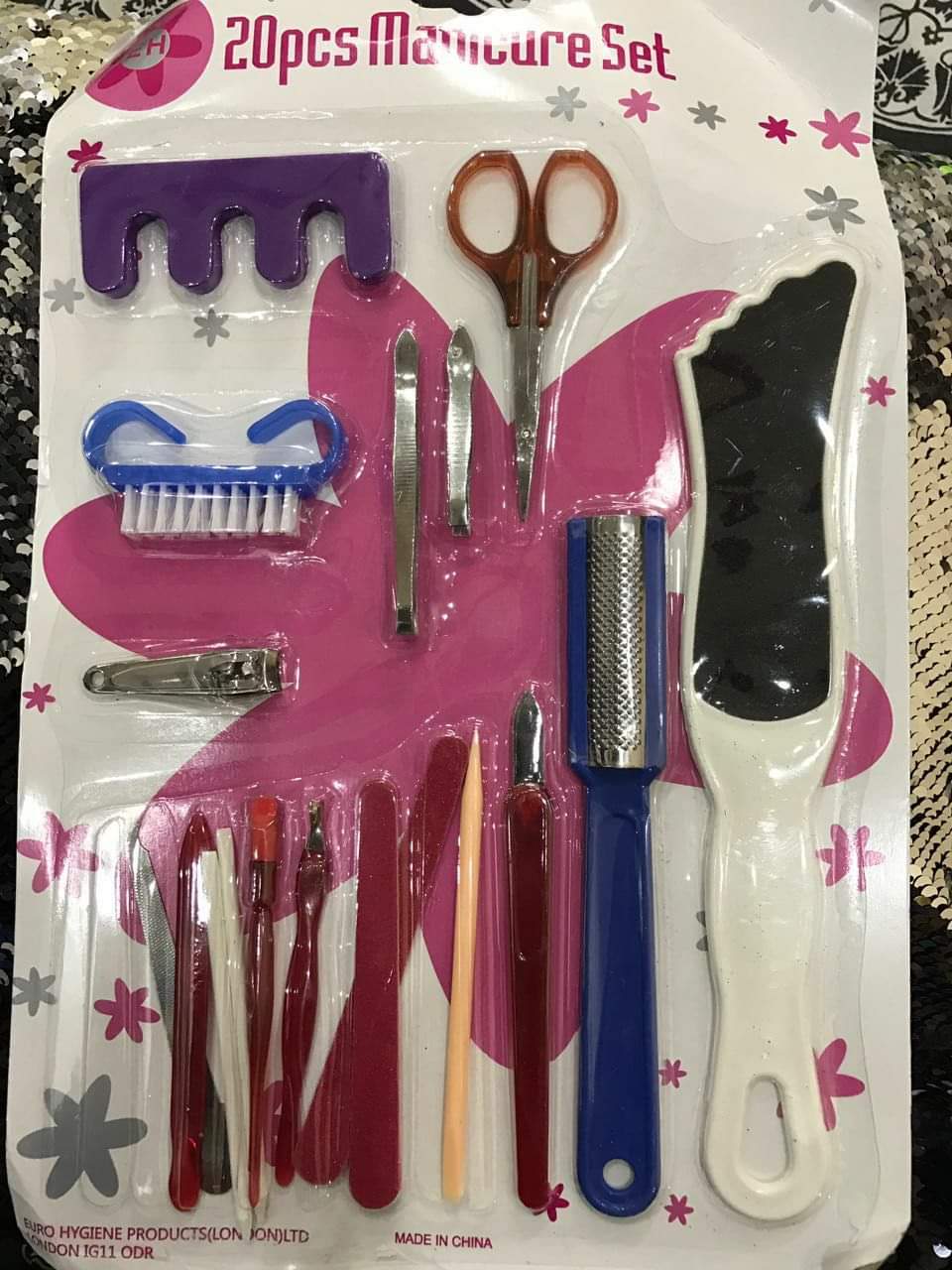 Mini Pedi Tools with complete range