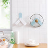 Rotation Adjustment Pan Cover Holder Useful Spoon ( pack of 2)