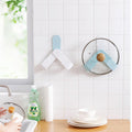 Rotation Adjustment Pan Cover Holder Useful Spoon ( pack of 2)