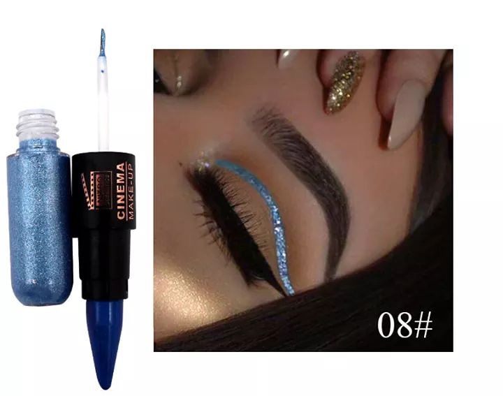 2in1 Shiny Cream & Liquid Eyeliner ( pack of 6)