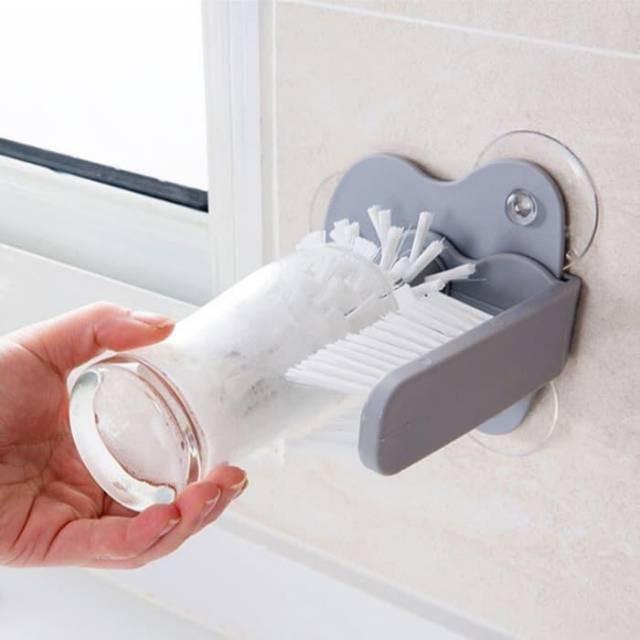Glass Washer with double sided brush
