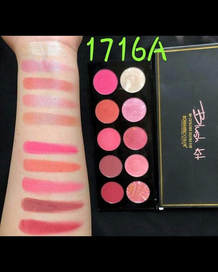 Romantic 10 Color Blusher kit