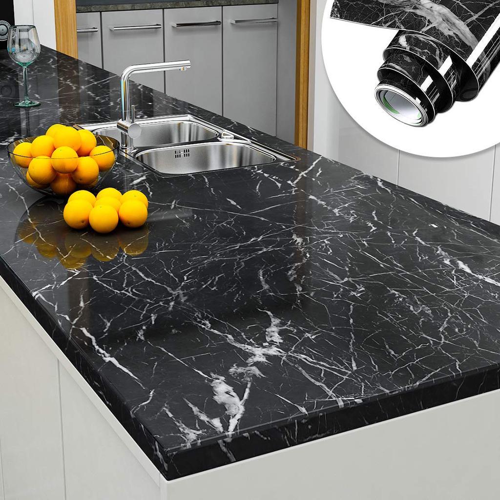 Multi-functional Waterproof Marble Wallpaper for Kitchen