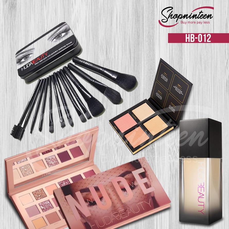 HUDA-FOUNDATION-BRUSHSET-HIGHLIGHTER-EYESHADOW HB-012