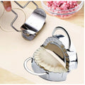Set Of 2 Stainless Steel Mold Lazy Must Ravioli Making Kitchen Dumpling Maker