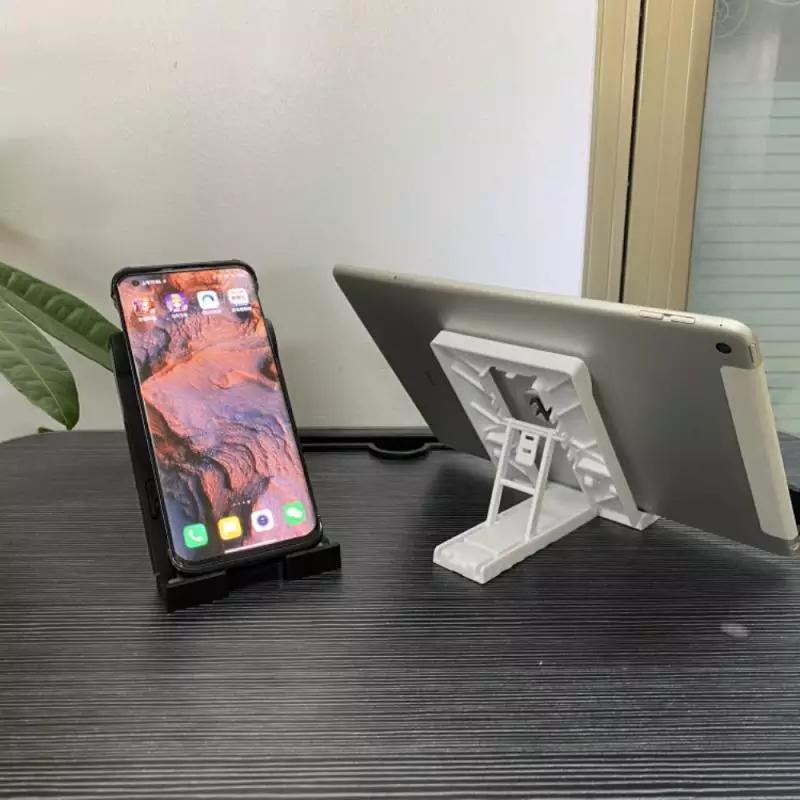 Foldable Mobile Phone Desktop Stand With 6 Adjustable Levels Lazy Bracket