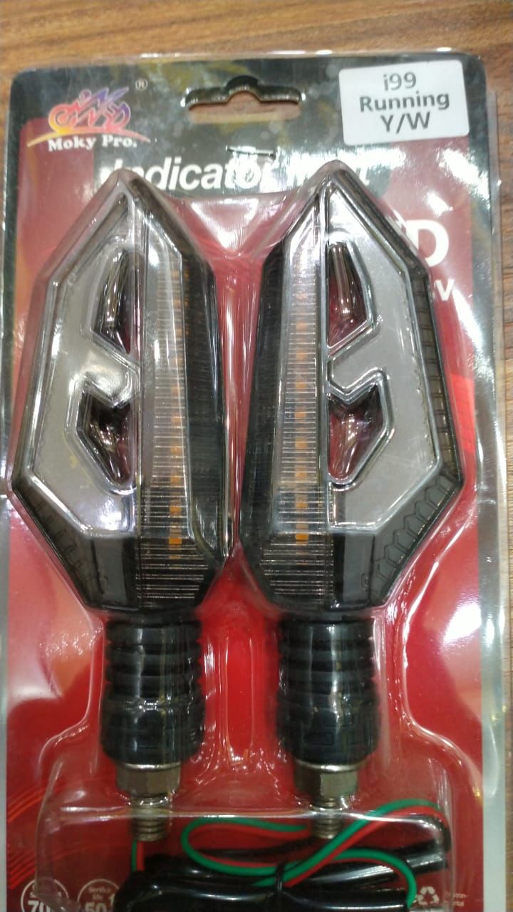 Motorcycle Bike DRL INDICATOR WITH FLOW LIGHT Eagle Eye Style