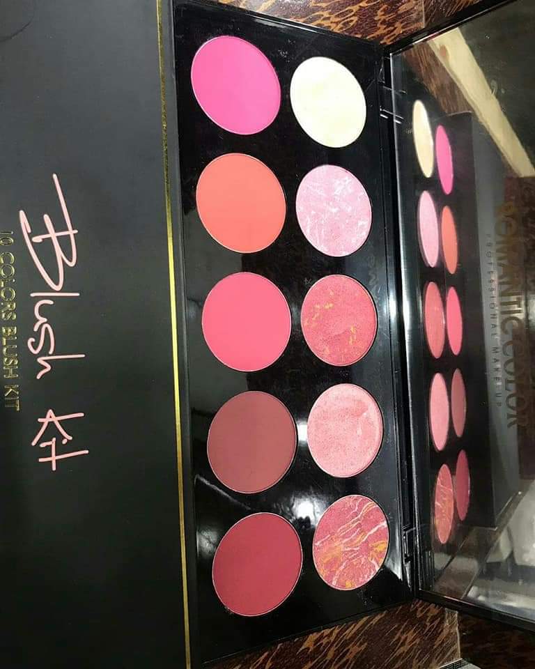 Romantic 10 Color Blusher kit