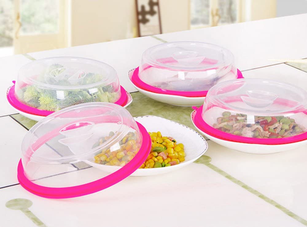 2 in 1 Microwave & Multi-Functional Plastic Food Cover.