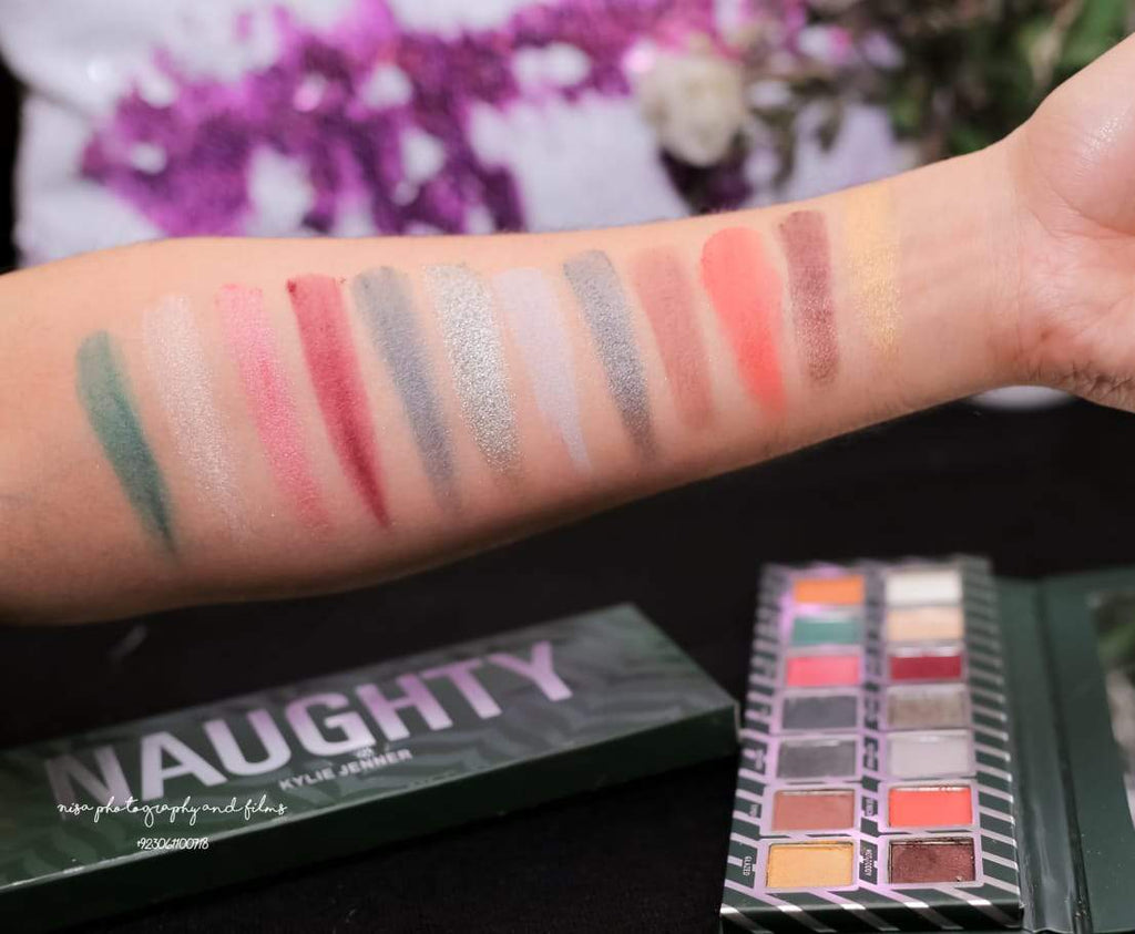 Kylie Naughty make up complete range